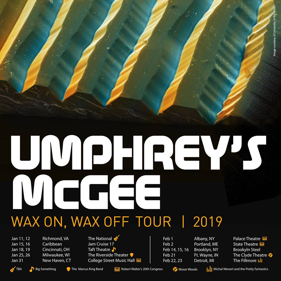 Umphrey's McGee Wax On Wax Off Tour 2019