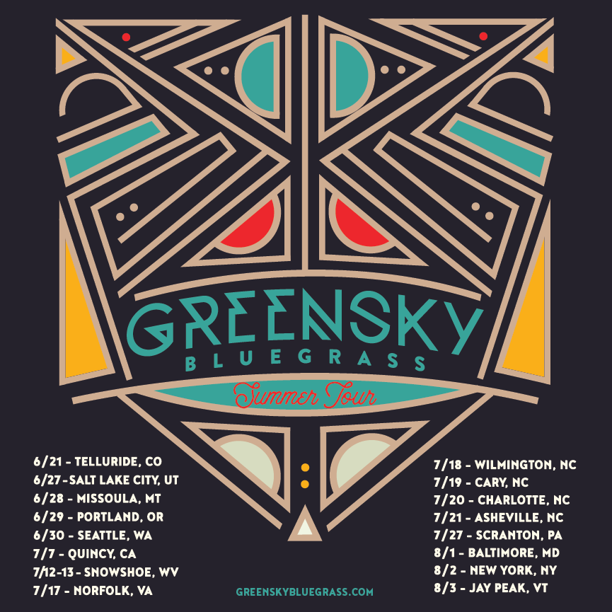 Greensky Bluegrass Summer Tour 2019