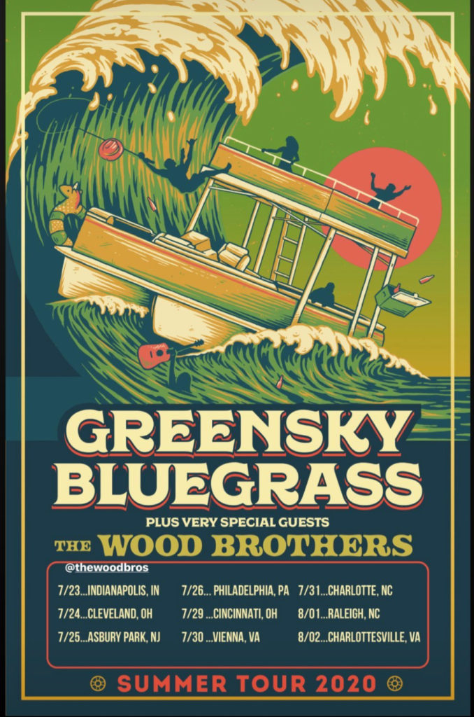 Greensky Bluegrass Wood Brothers Summer Tour