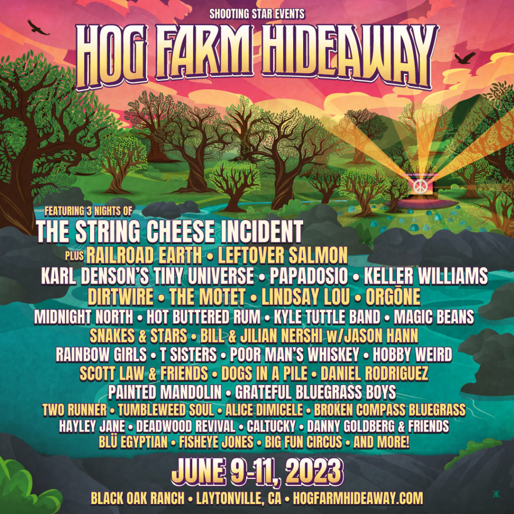 Kick Off Summer at Hog Farm Hideaway on June 9-11