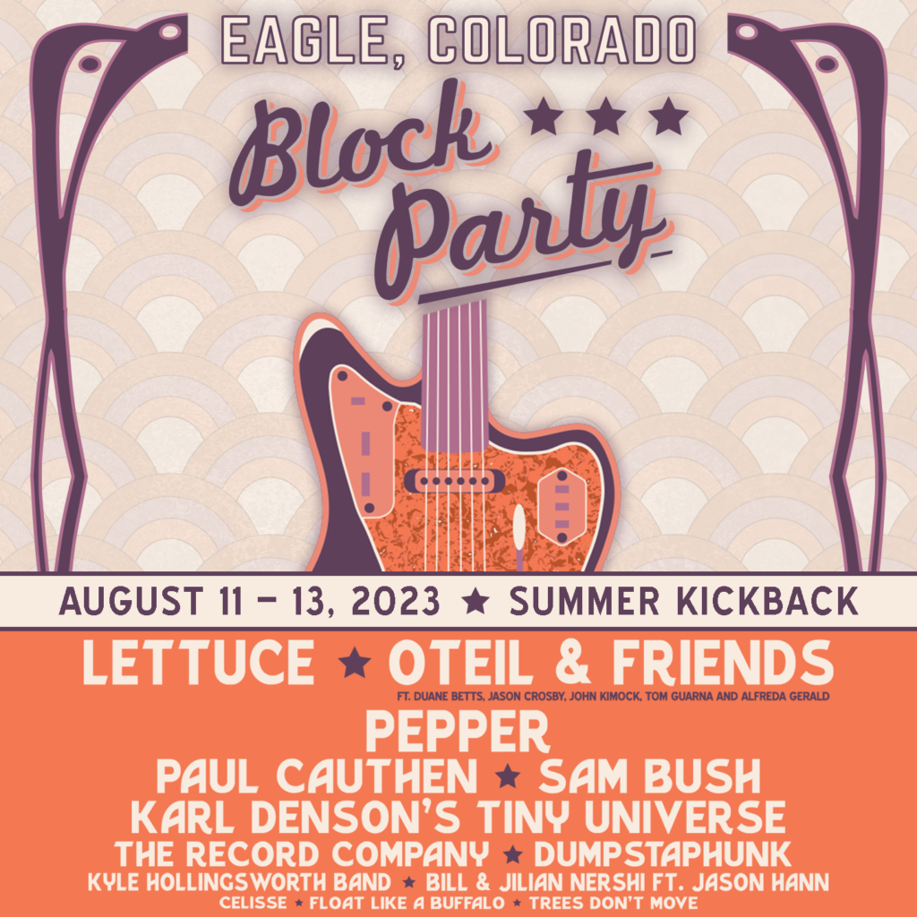 Full Lineup for Block Party Eagle on August 11-13, 2023