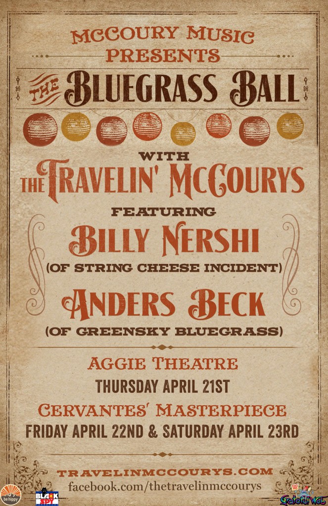 2016-04-21 - 2016-04-23 - The Travelin' McCourys - The Aggie and Cervantes'