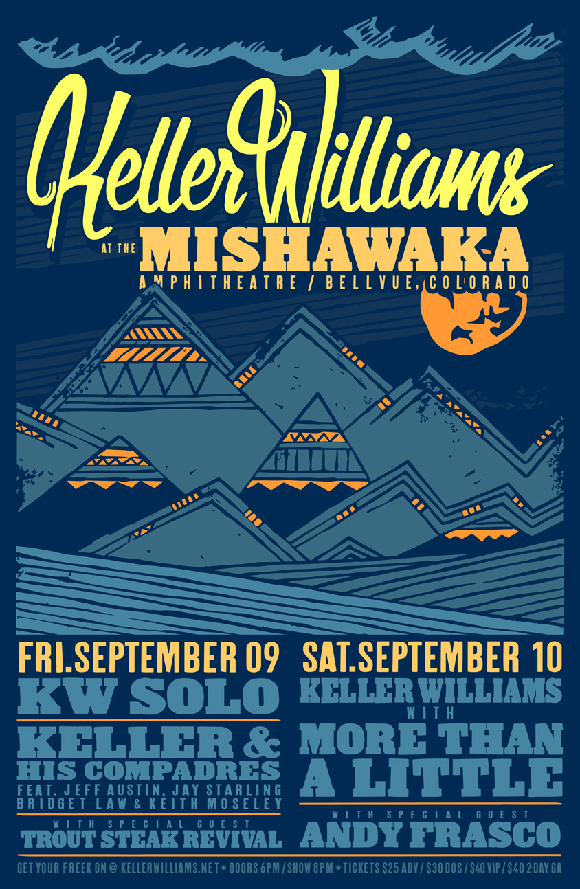 Keller Williams @ Mishawaka Amphitheatre 9.9