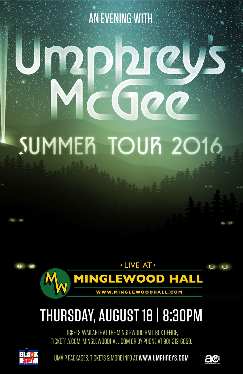 Umphrey’s McGee @ Minglewood Hall Memphis 8.18