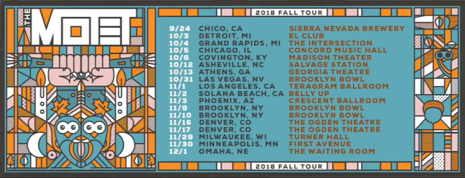 The Motet Fall Tour 2018