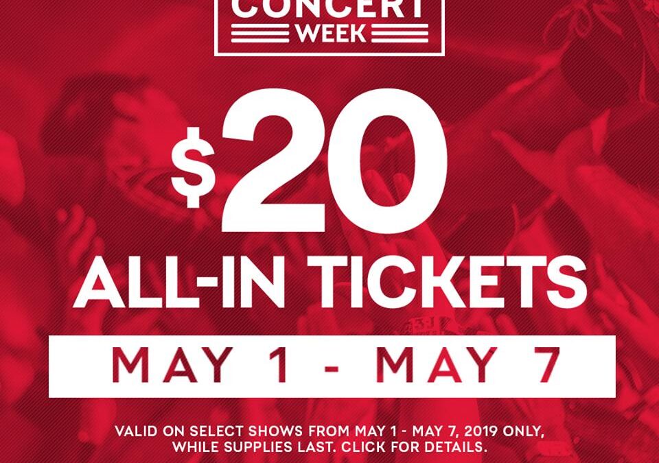 #NationalConcertWeek