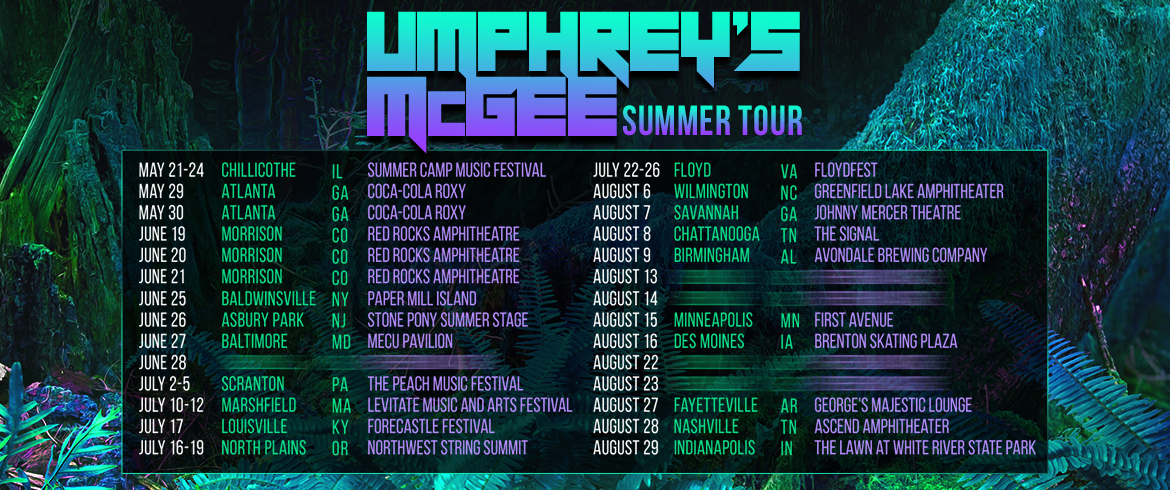 Umphrey’s McGee Summer Tour 2020