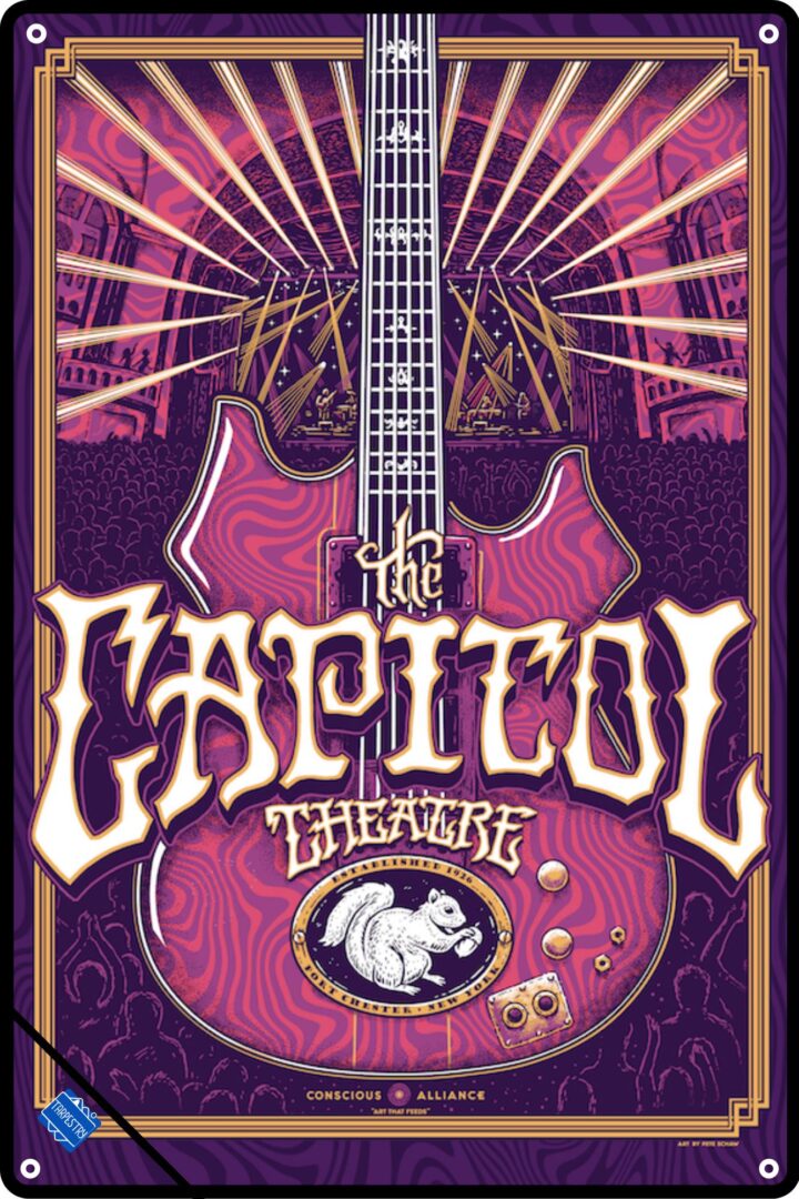 Tarpestry for a Cause benefiting The Capitol Theatre