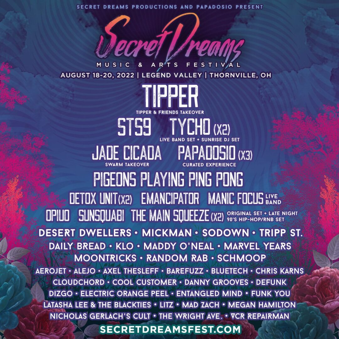 Announcing the Inaugural Secret Dreams Music and Arts Festival