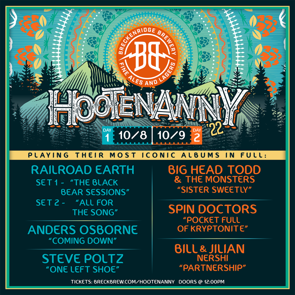 A Celebration of Live Music and Craft Beer at Breckenridge Brewery's Hootenanny Festival
