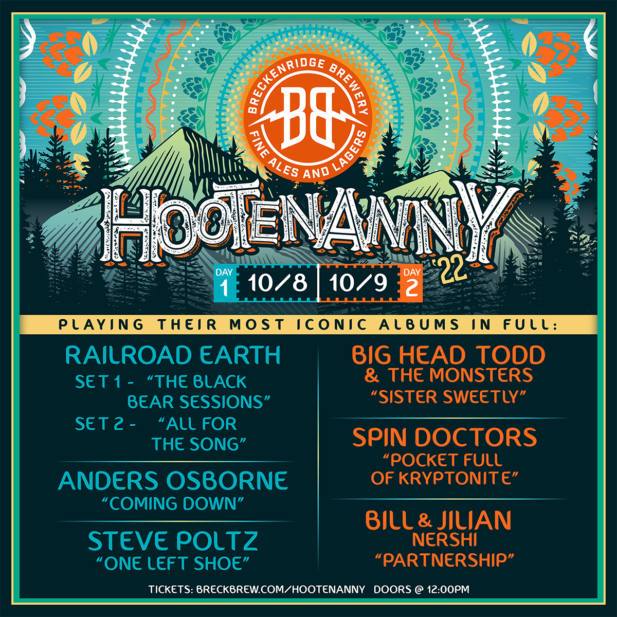 A Celebration of Live Music and Craft Beer at Breckenridge Brewery’s Hootenanny Festival