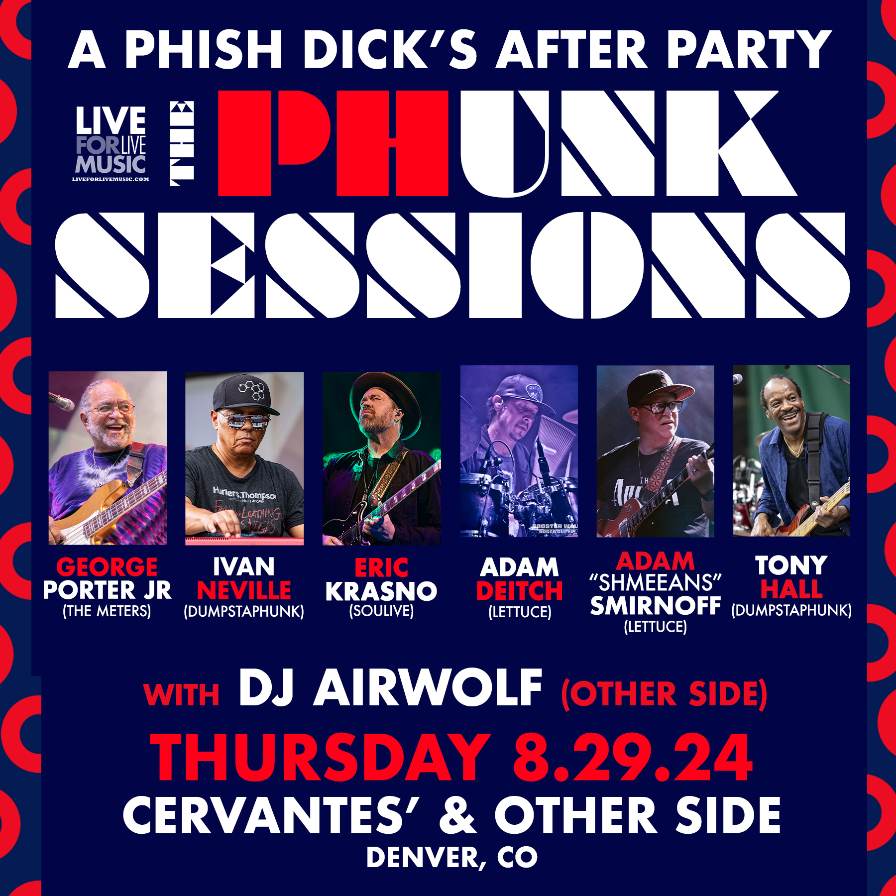 Experience the Ultimate Phish Dick’s After Parties at Cervantes Masterpiece Ballroom