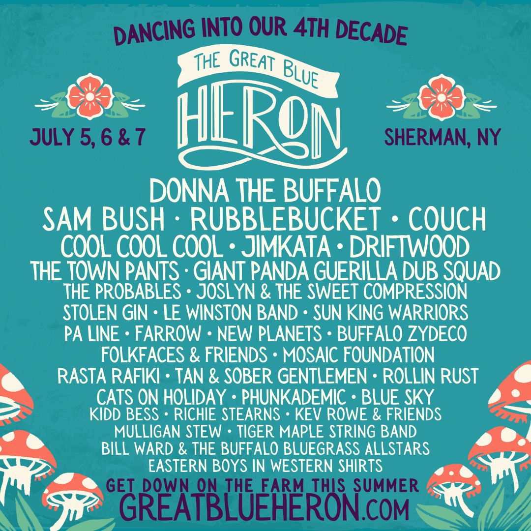 Dance Into the Magic: The Great Blue Heron Music Festival 2024