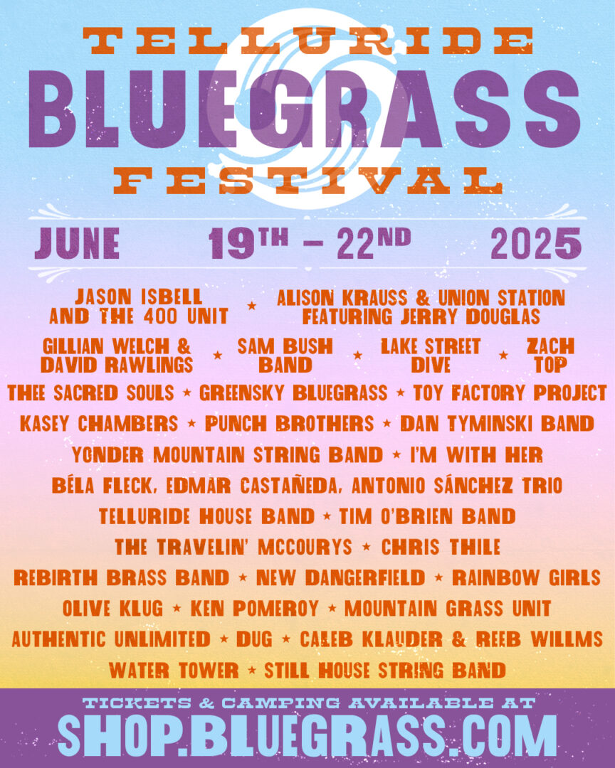 The Ultimate Guide to the 2025 Telluride Bluegrass Festival