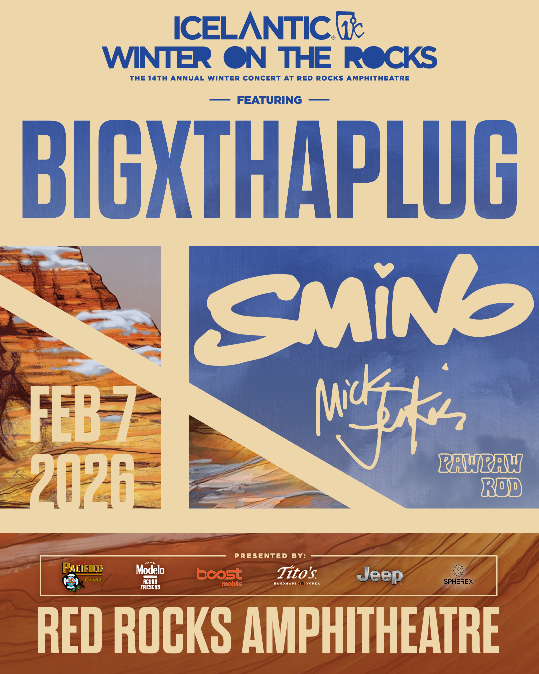 Icelantic’s Winter on the Rocks 2026: The Ultimate Kick Off to Red Rocks Season