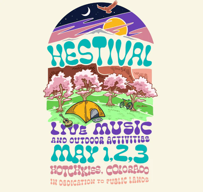 The 5th Annual HESTIVAL, returning to Hotchkiss, Colorado, May 1-3, 2026